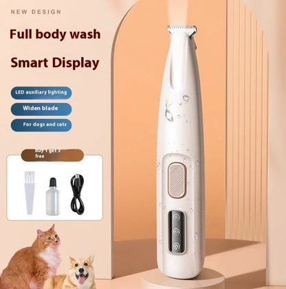 Dog Paw Trimmer with LED Light – Precise Grooming